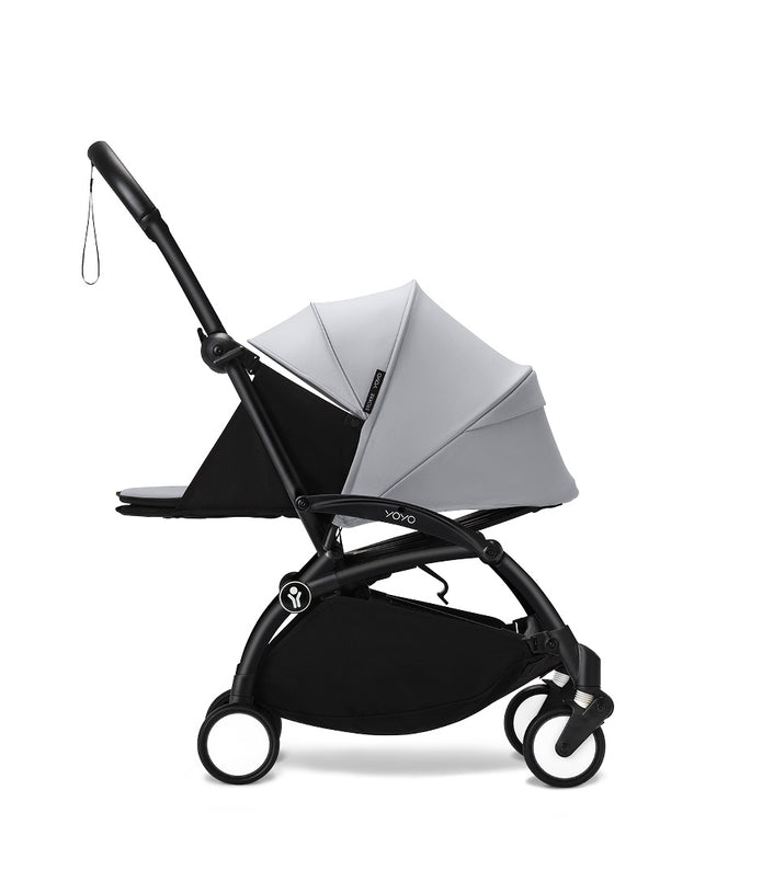Stokke® YOYO³ stroller with newborn to toddler Black/Stone
