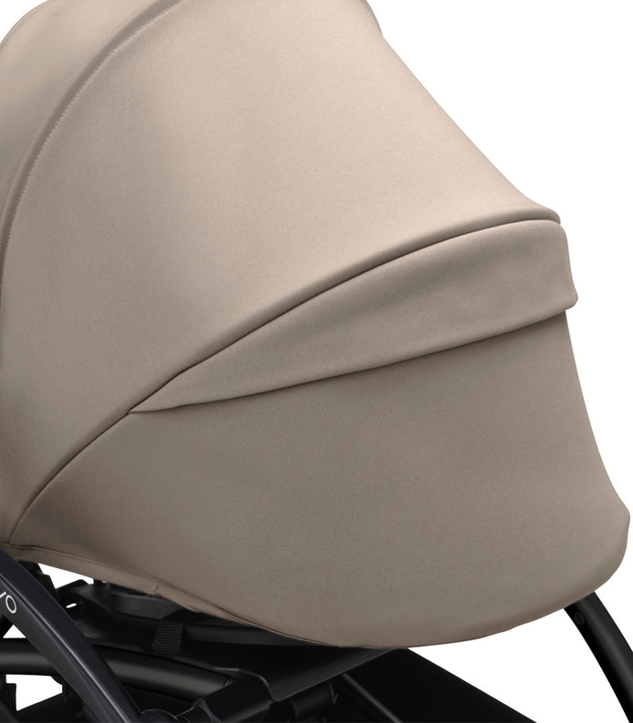Stokke® YOYO³ stroller with newborn to toddler White/Taupe