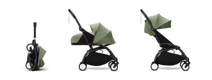 Stokke® YOYO³ stroller with newborn to toddler + car chair bundle