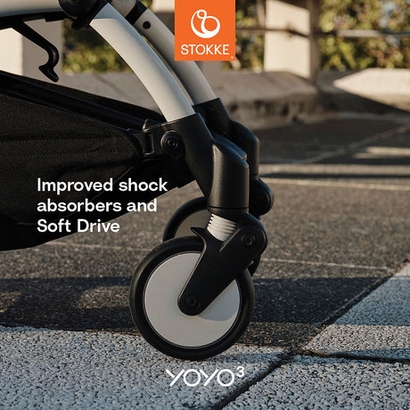 YOYO3 imporved shock absorbers and softdrive