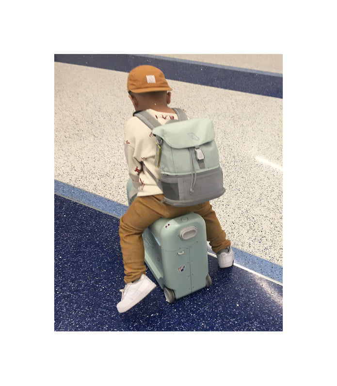JetKids by Stokke® - Travel bundle: BedBox + Crew BackPack Green/Green