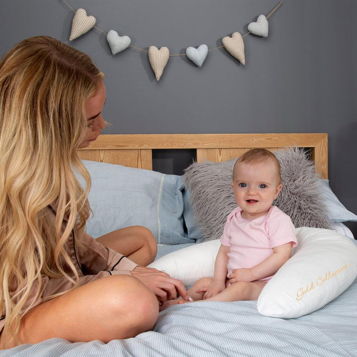 Mother & Baby Organic Cotton Feeding and Infant Support Pillow-Nursing Pillow-Parent Studio