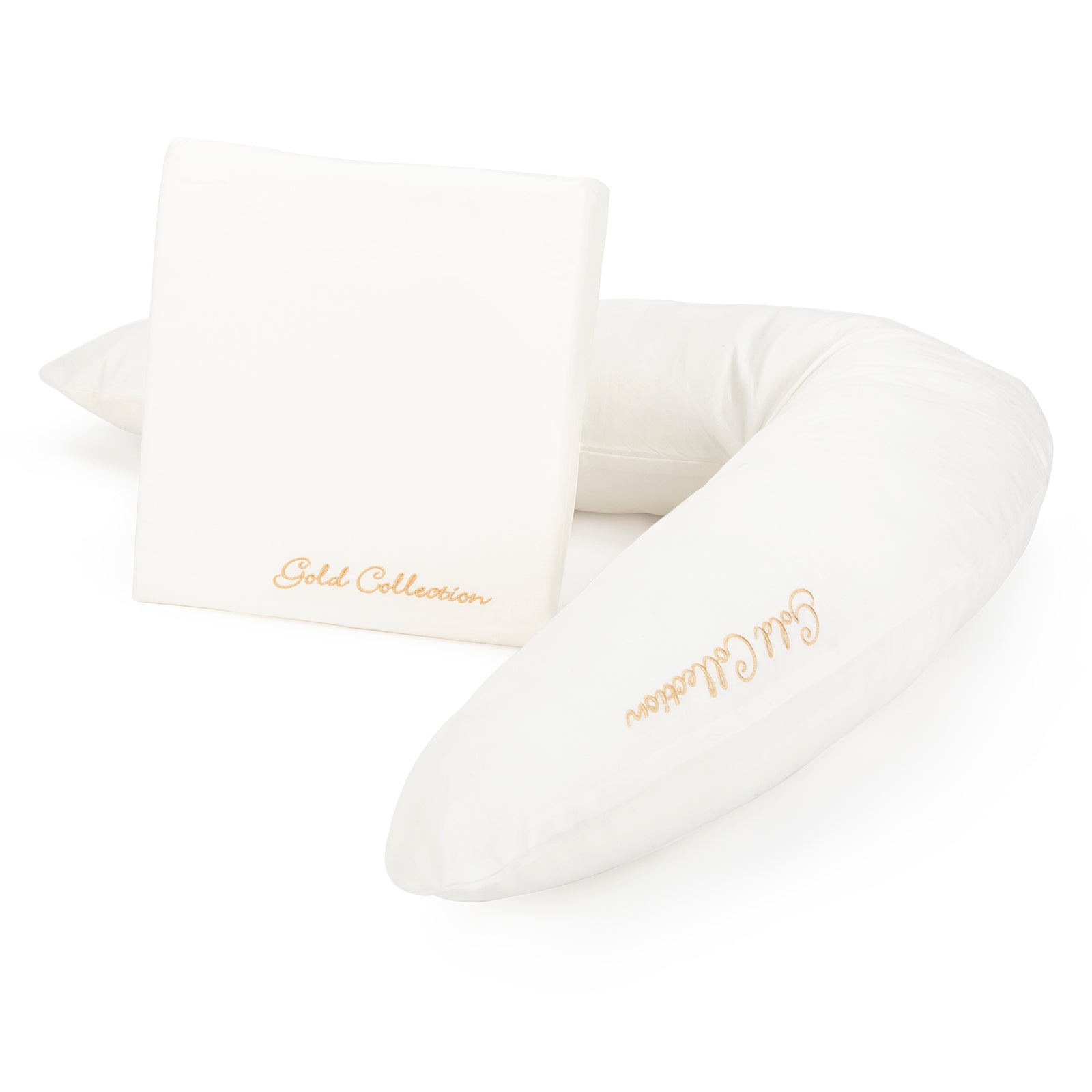 Mother & Baby Organic Cotton Support Pillow and Wedge Set-Nursing Pillow-Parent Studio