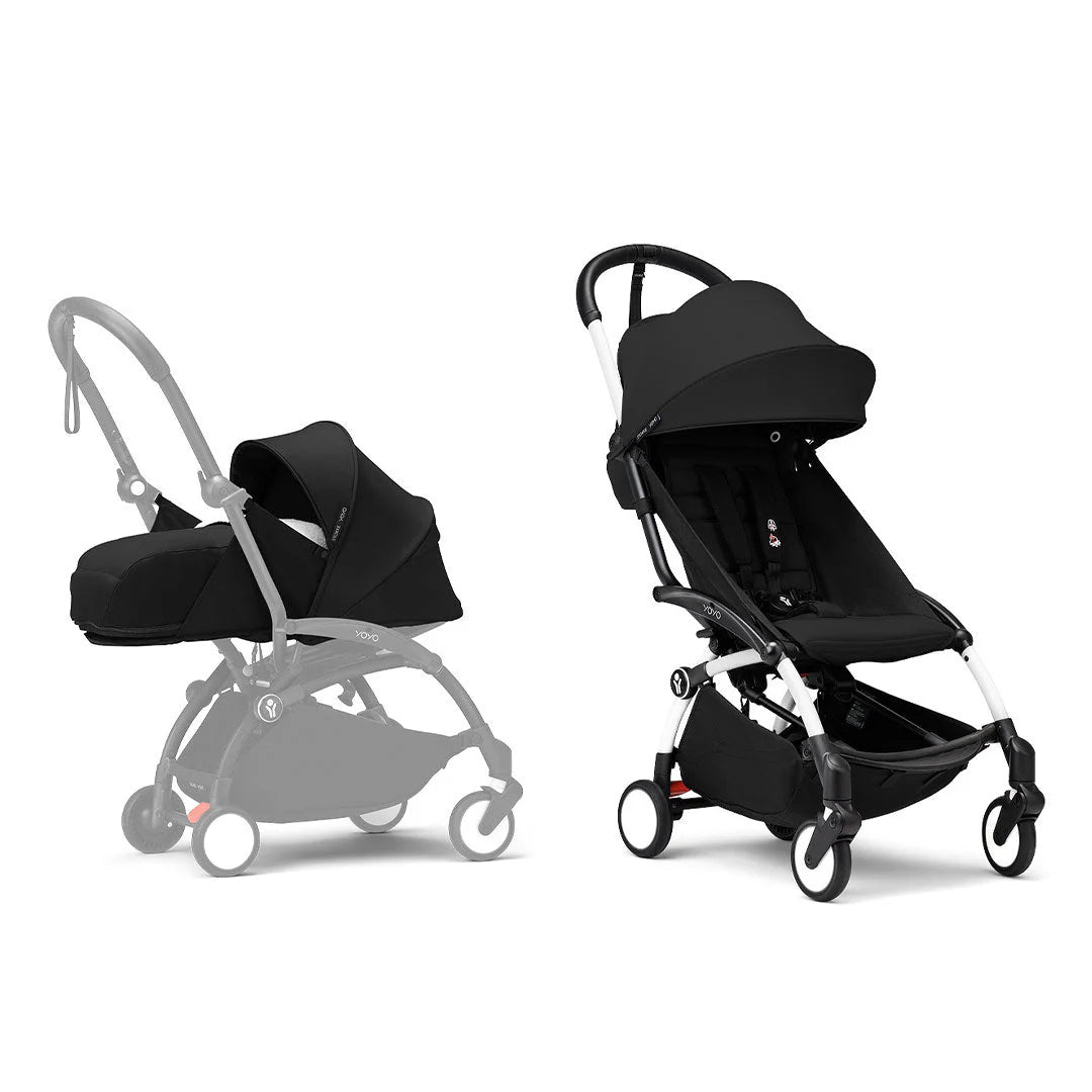 Stokke® YOYO³ stroller with newborn to toddler bundle