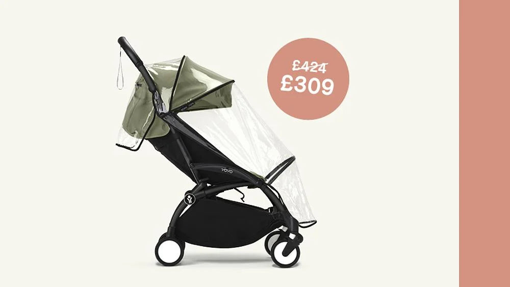 Stokke® YOYO³ 6+ Stroller - From 6 Months Essential Bundle. FREE Rain Cover