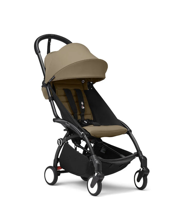 Stokke® YOYO³ stroller from 6 months Black/Toffee
