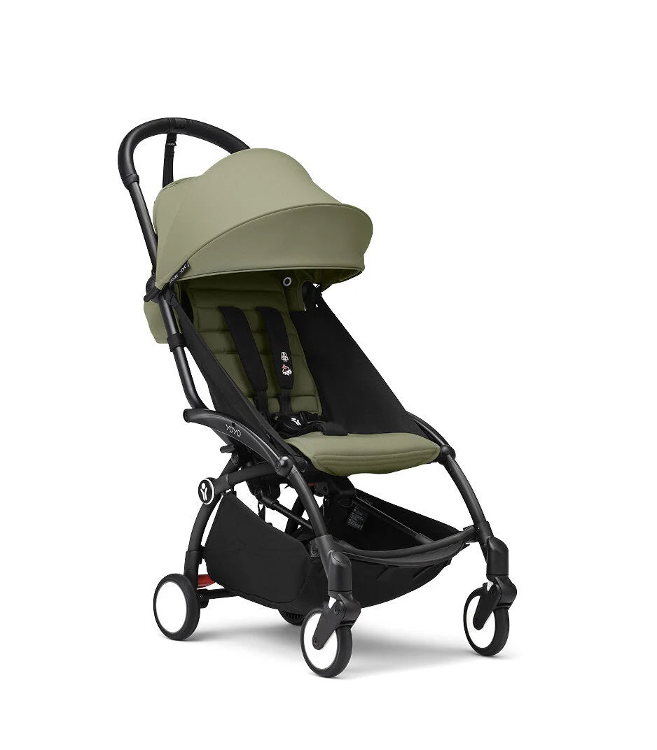 Stokke® YOYO³ stroller from 6 months Black/Olive