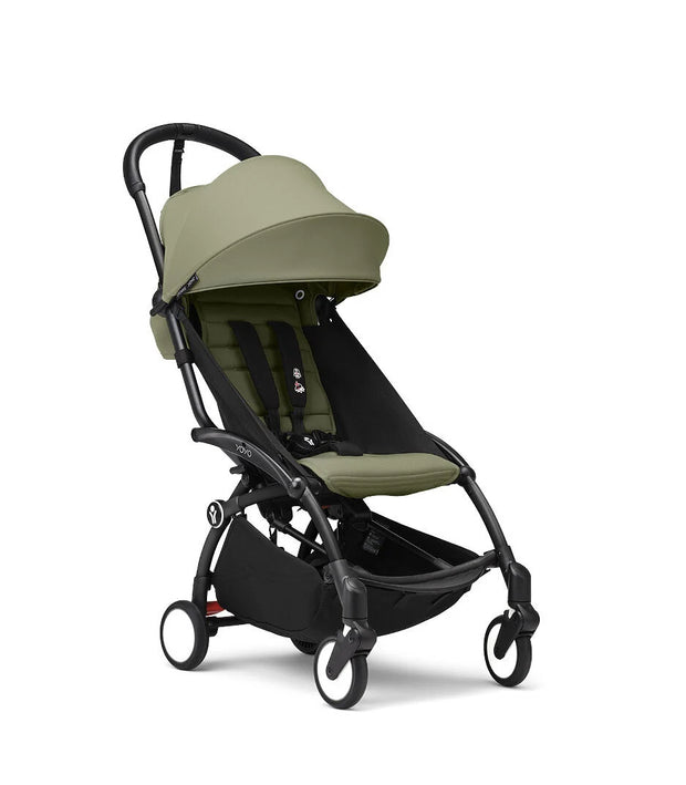 Stokke® YOYO³ stroller from 6 months Black/Olive