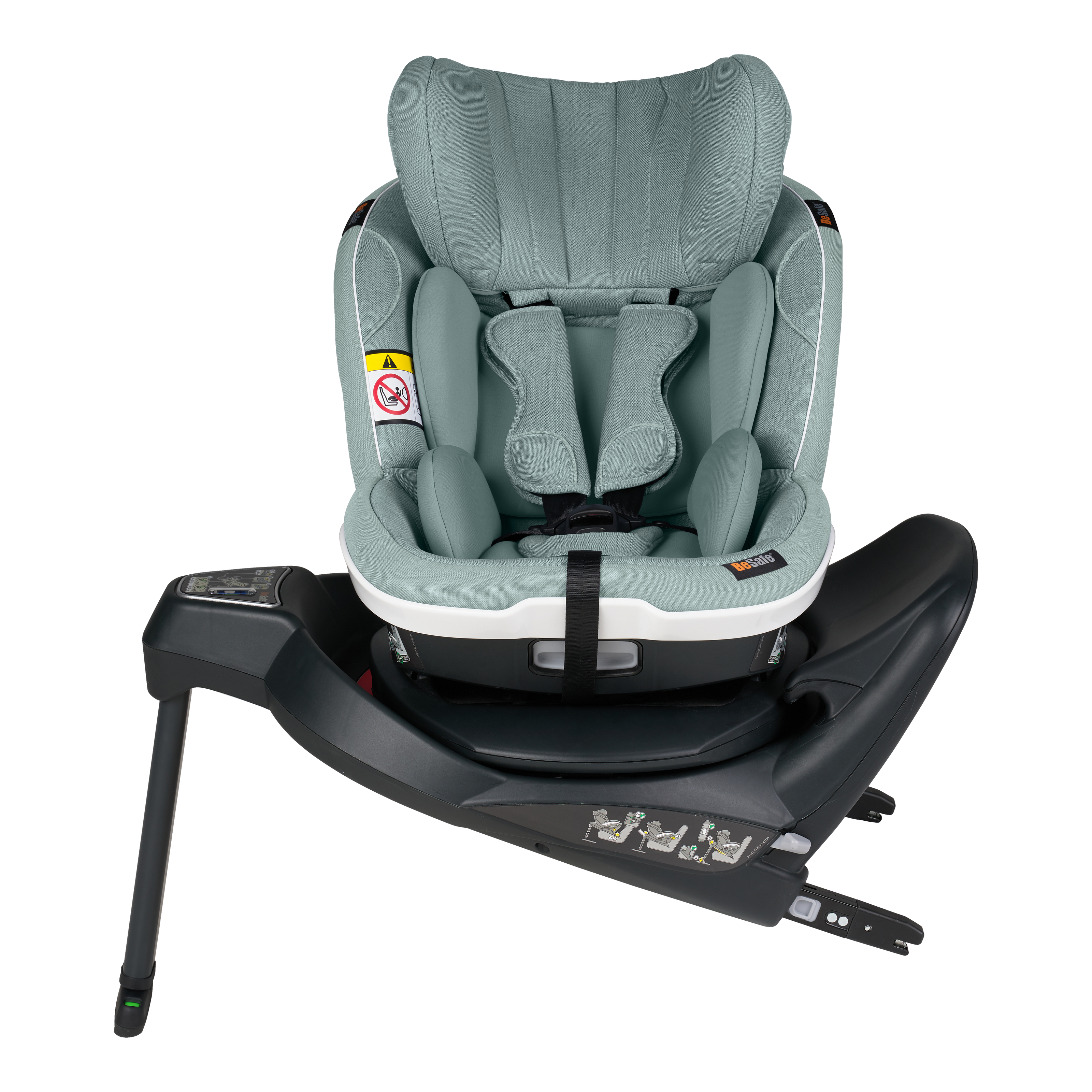 BeSafe iZi Twist i-Size Sea Green Mélange (Rear Facing Only)