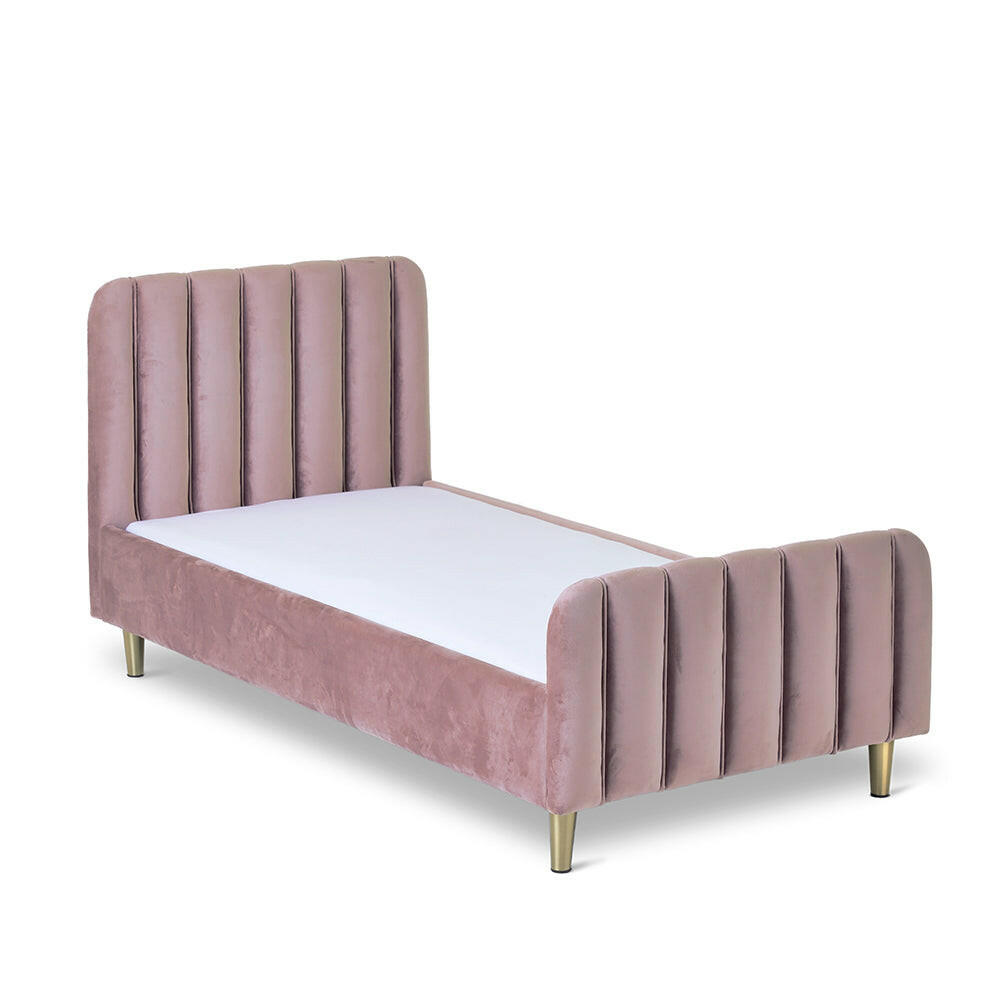 Lilac on sale velvet bed