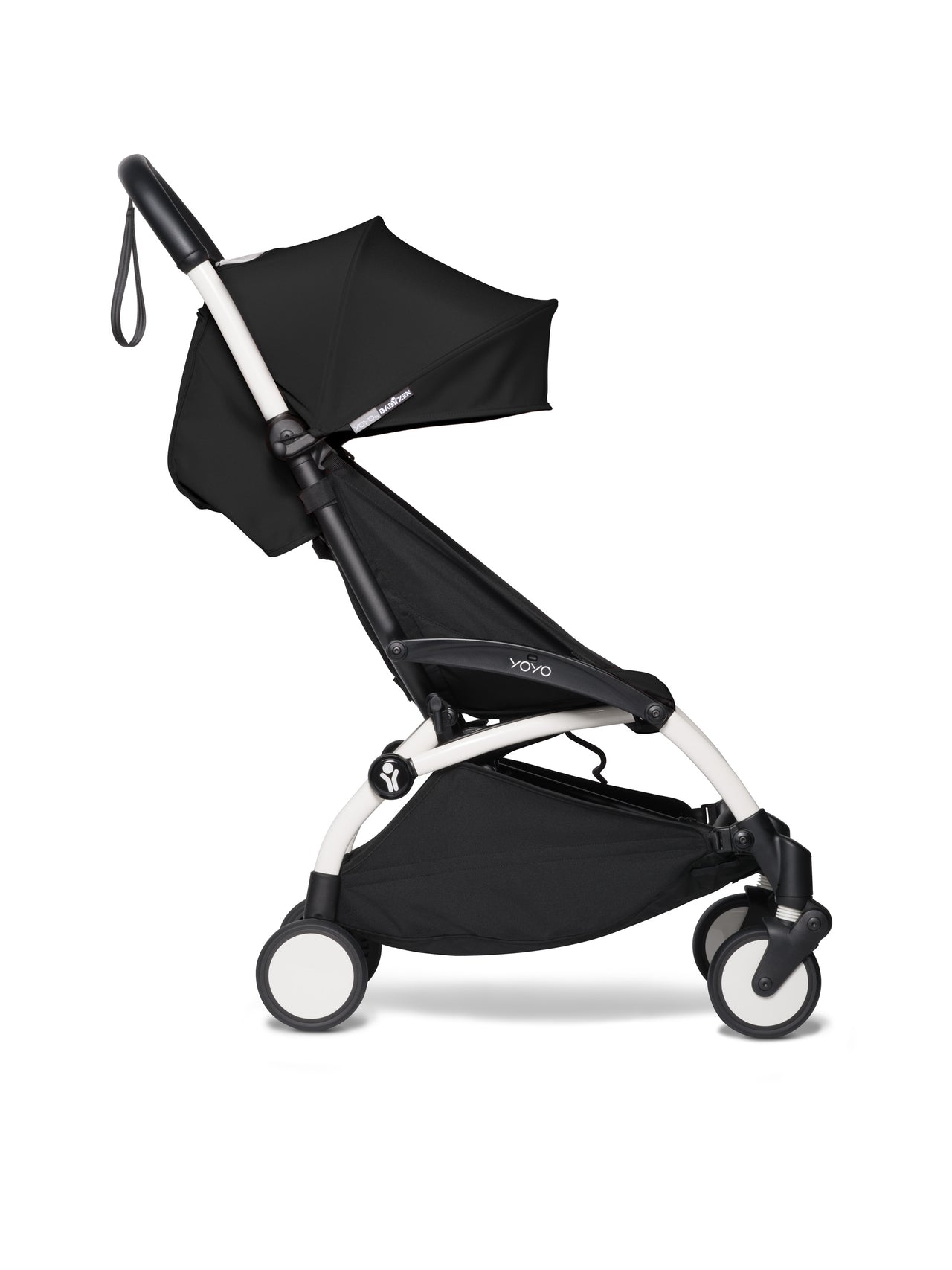 BABYZEN YOYO² 6+ Stroller (White Frame)- Black with FREE BACKPACK!