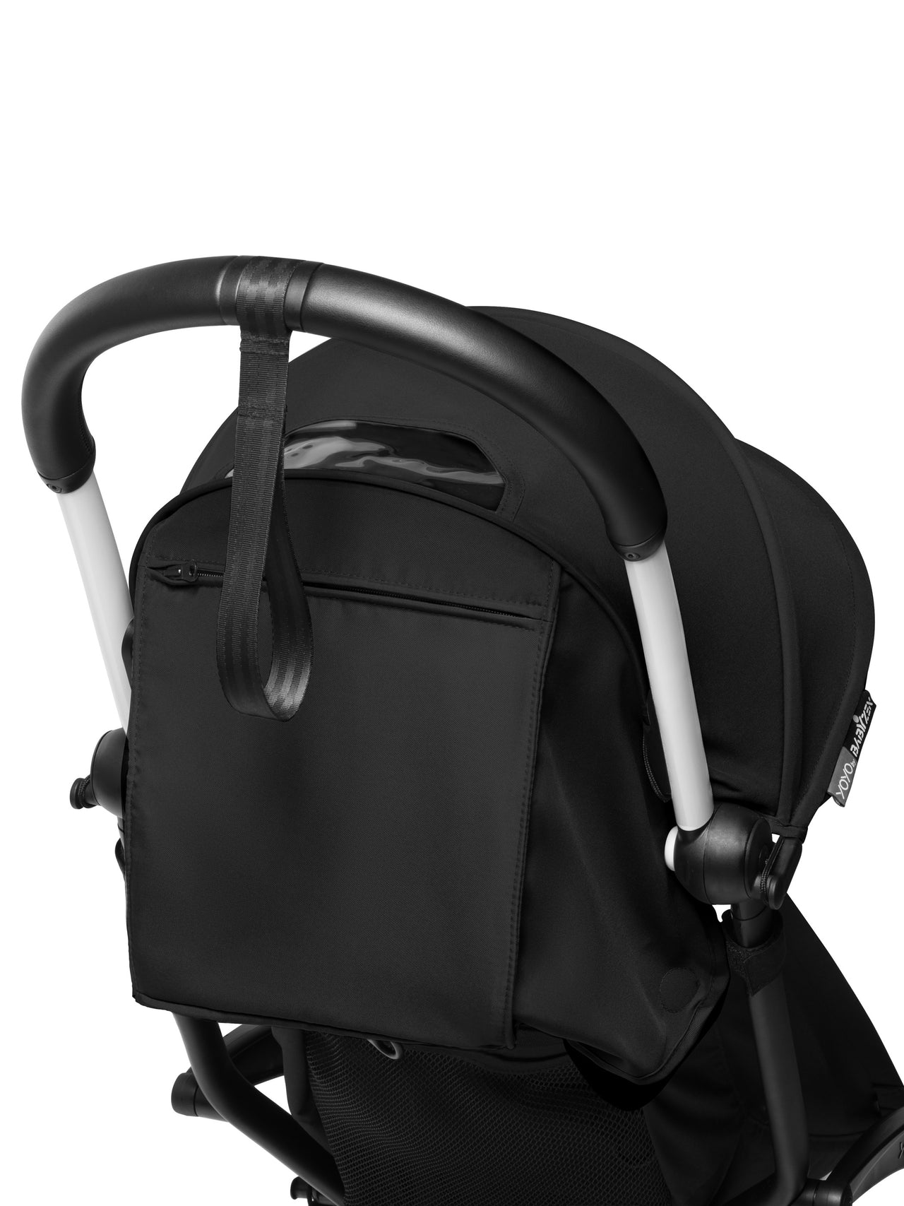 BABYZEN YOYO² 6+ Stroller (White Frame)- Black with FREE BACKPACK!