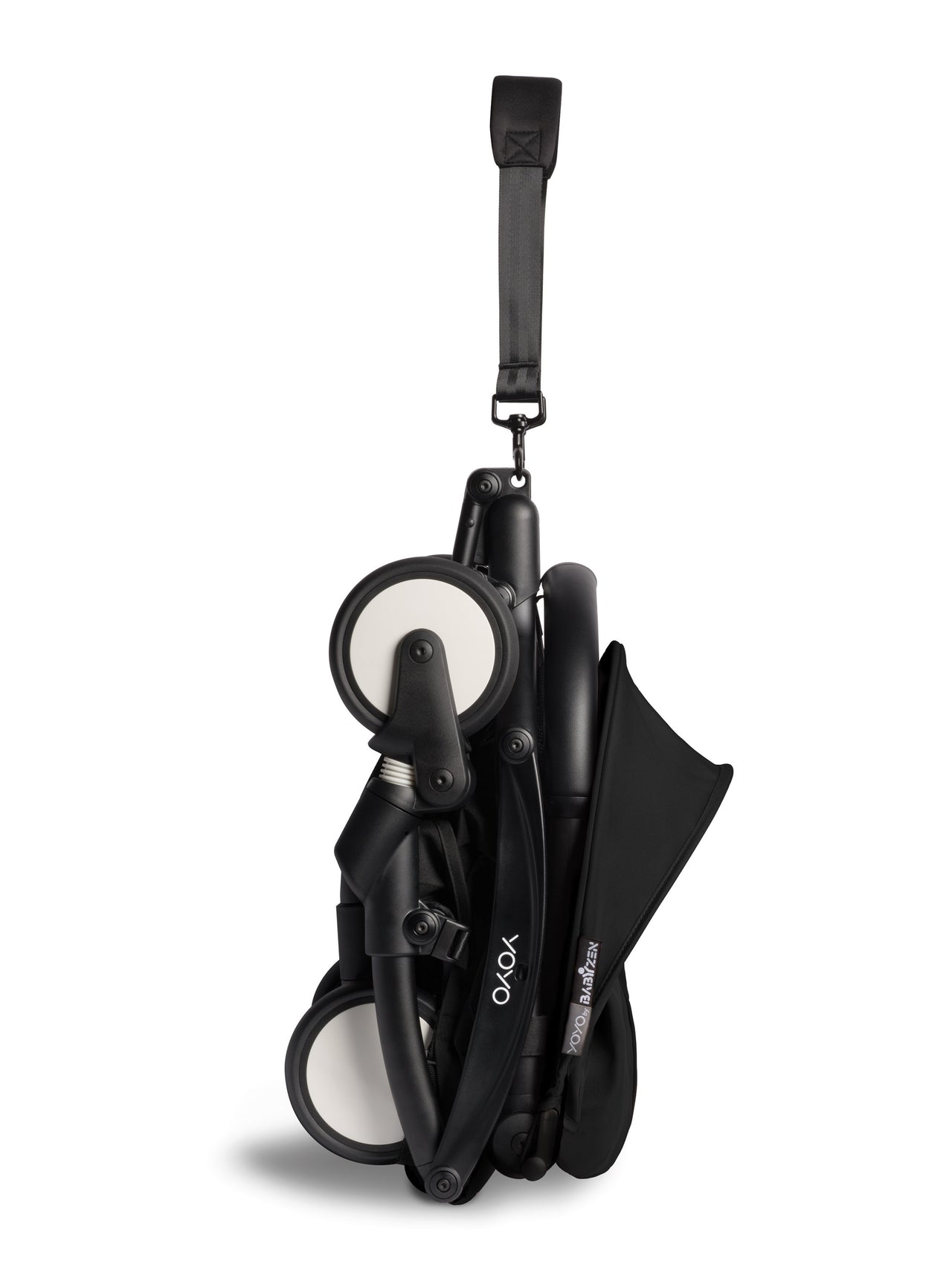 BABYZEN YOYO² (Black Frame) Complete with Bassinet  - Black with FREE 6+ Rain cover