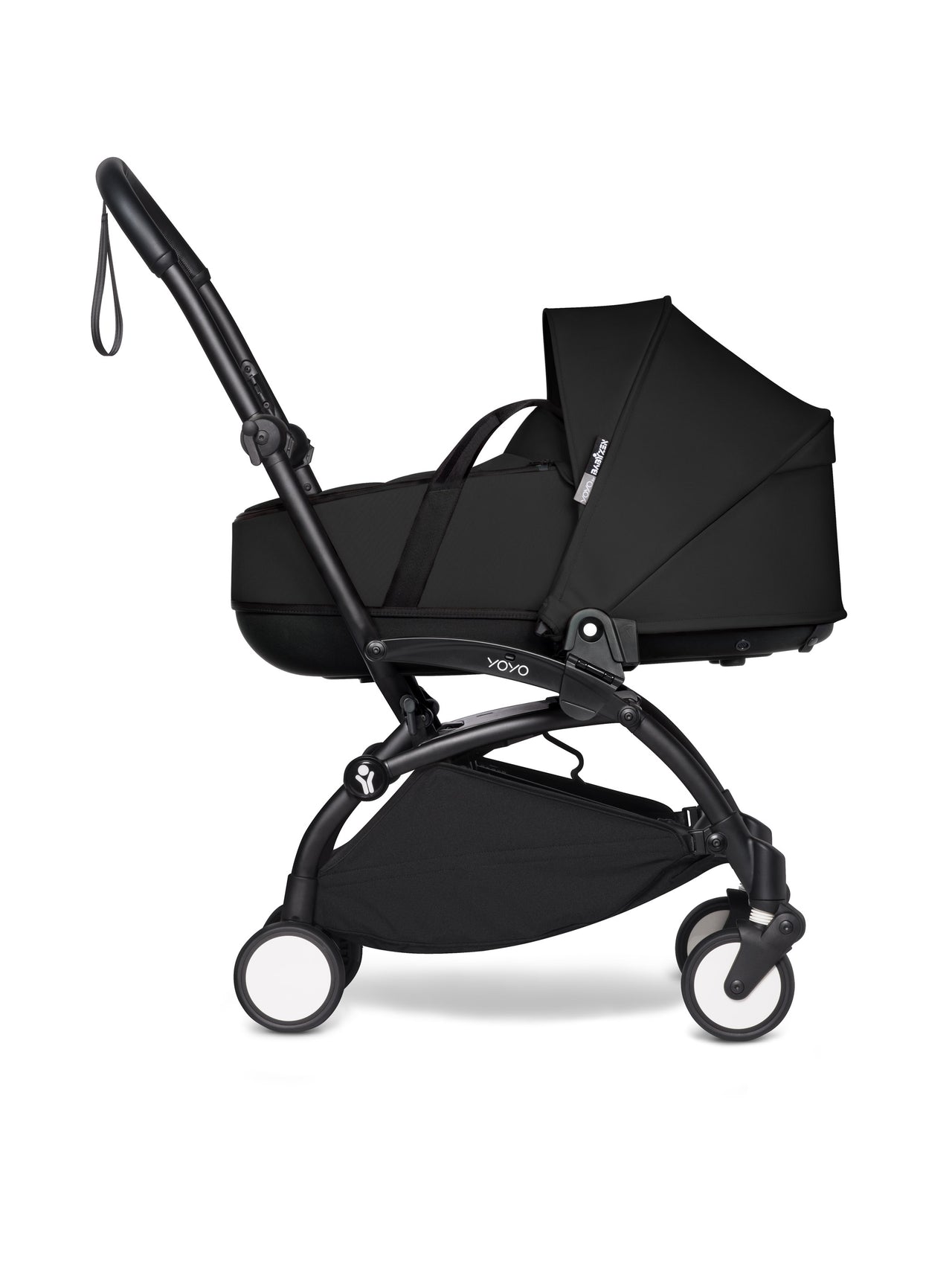 BABYZEN YOYO² (Black Frame) Complete with Bassinet  - Black with FREE BACKPACK