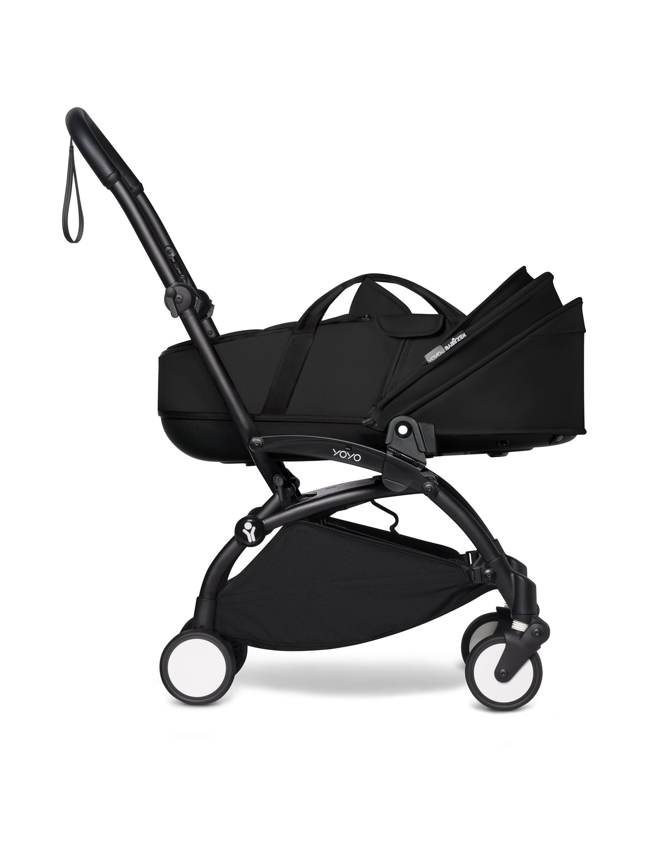 BABYZEN YOYO² (Black Frame) Complete with Bassinet  - Black with FREE BACKPACK