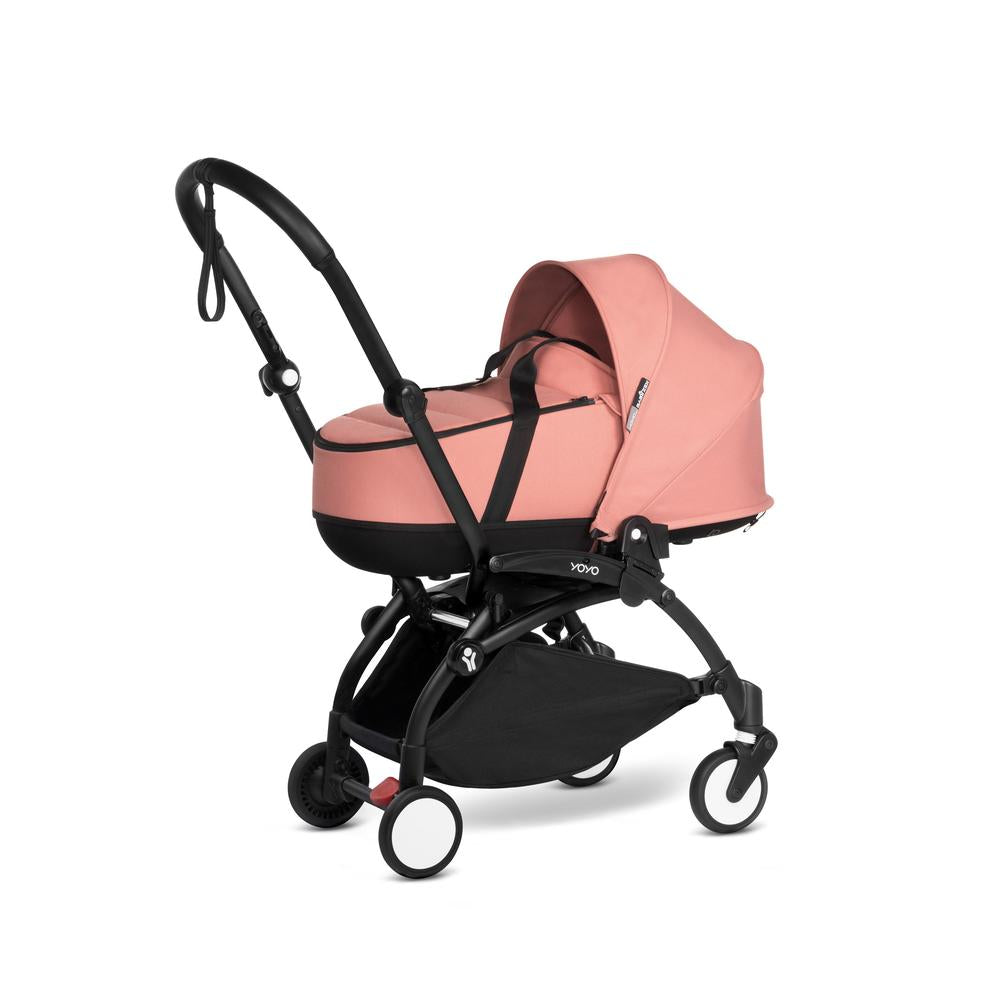 BABYZEN YOYO² (Black Frame) Complete with Bassinet - Ginger