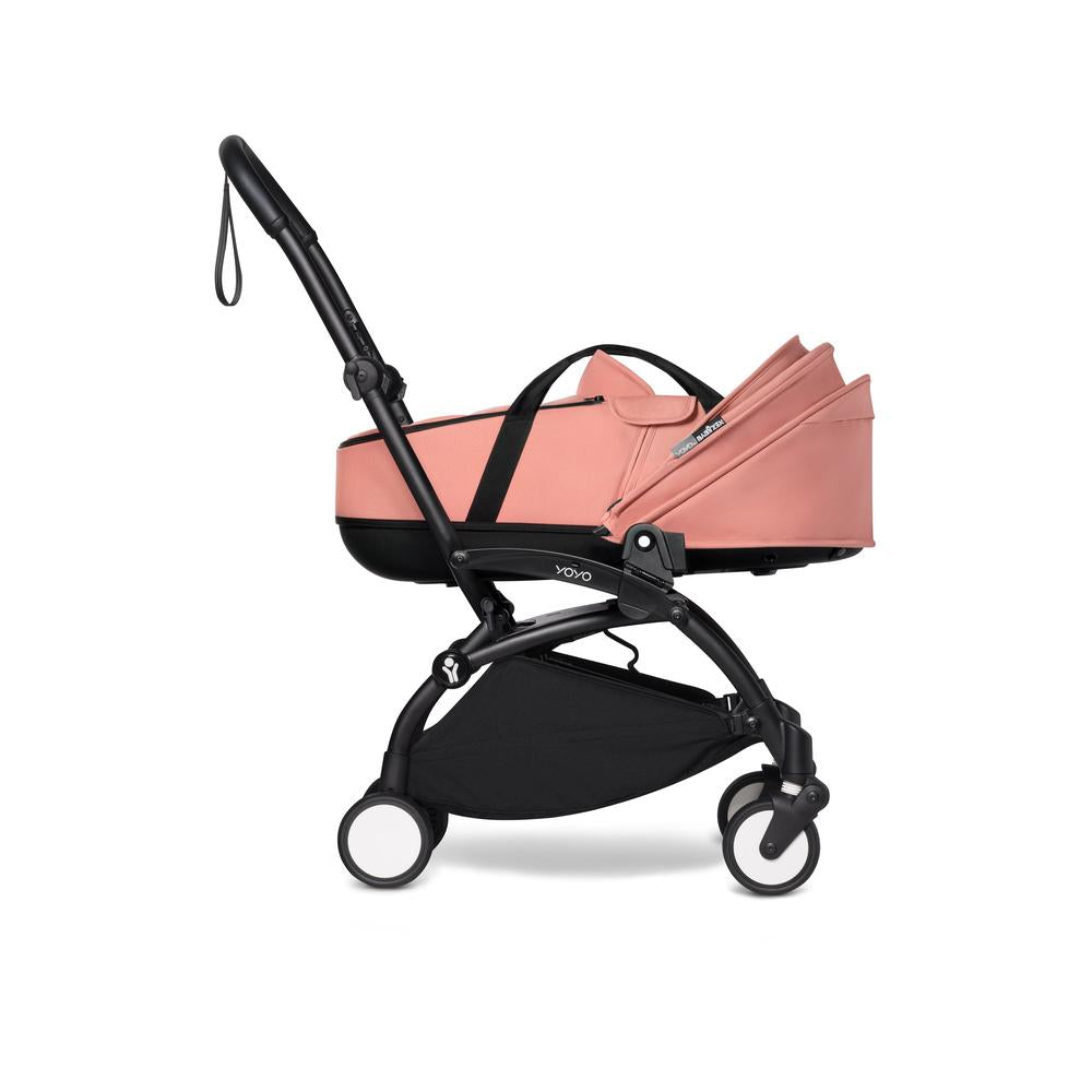 BABYZEN YOYO² (Black Frame) Complete with Bassinet - Ginger