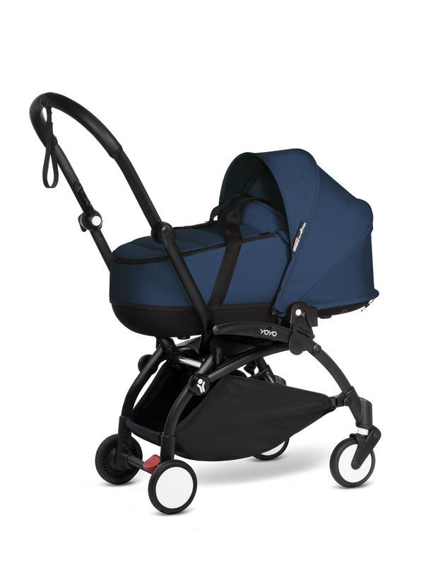 BABYZEN YOYO² (Black Frame) Complete with Bassinet - Air France