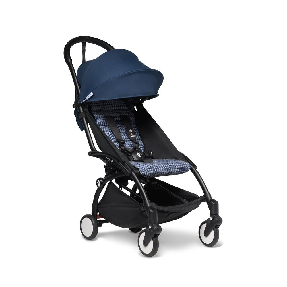 BABYZEN YOYO² (Black Frame) Complete with Bassinet - Air France