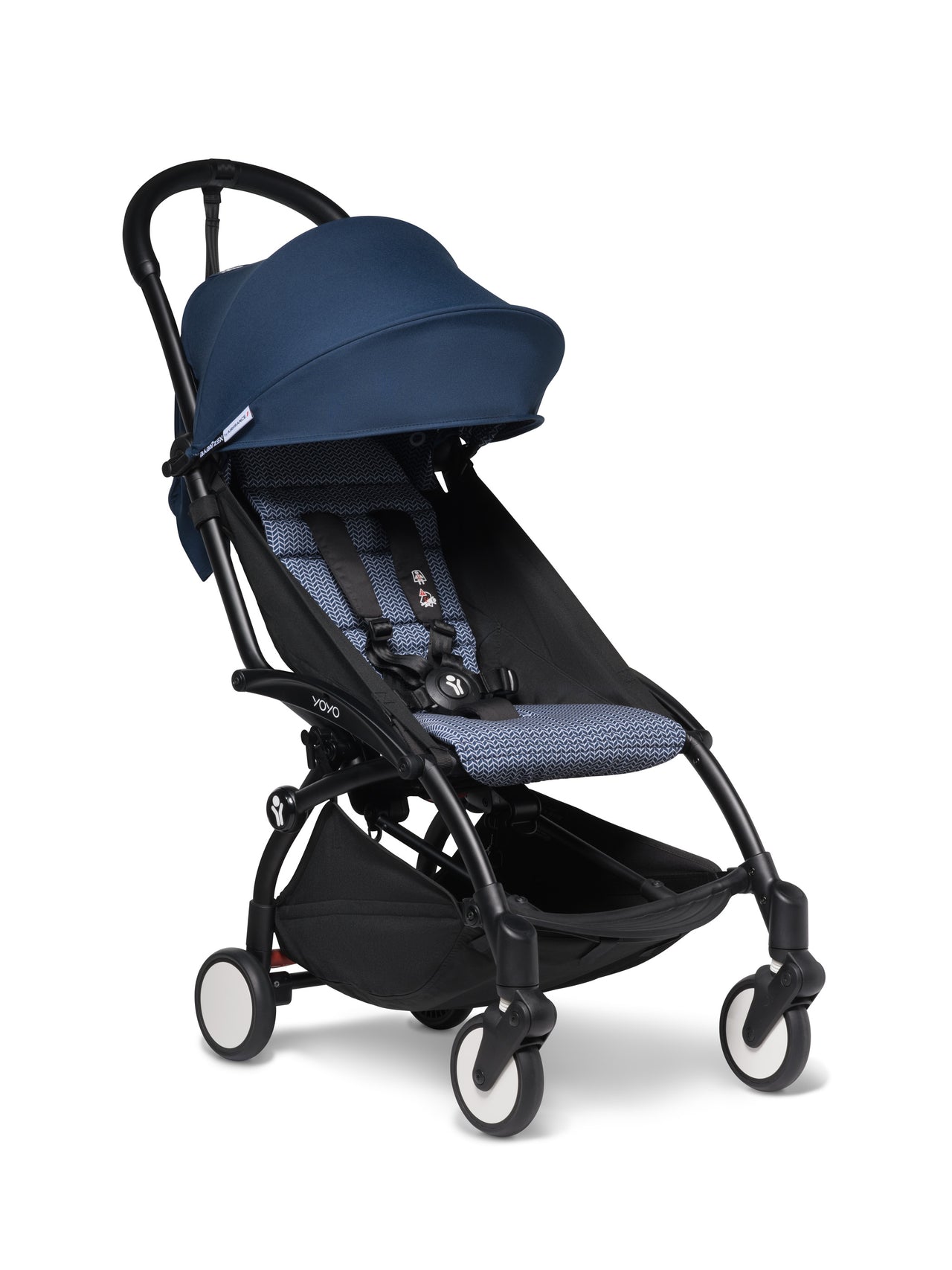 BABYZEN YOYO² (Black Frame) Complete with Bassinet  - Air France with FREE BACKPACK