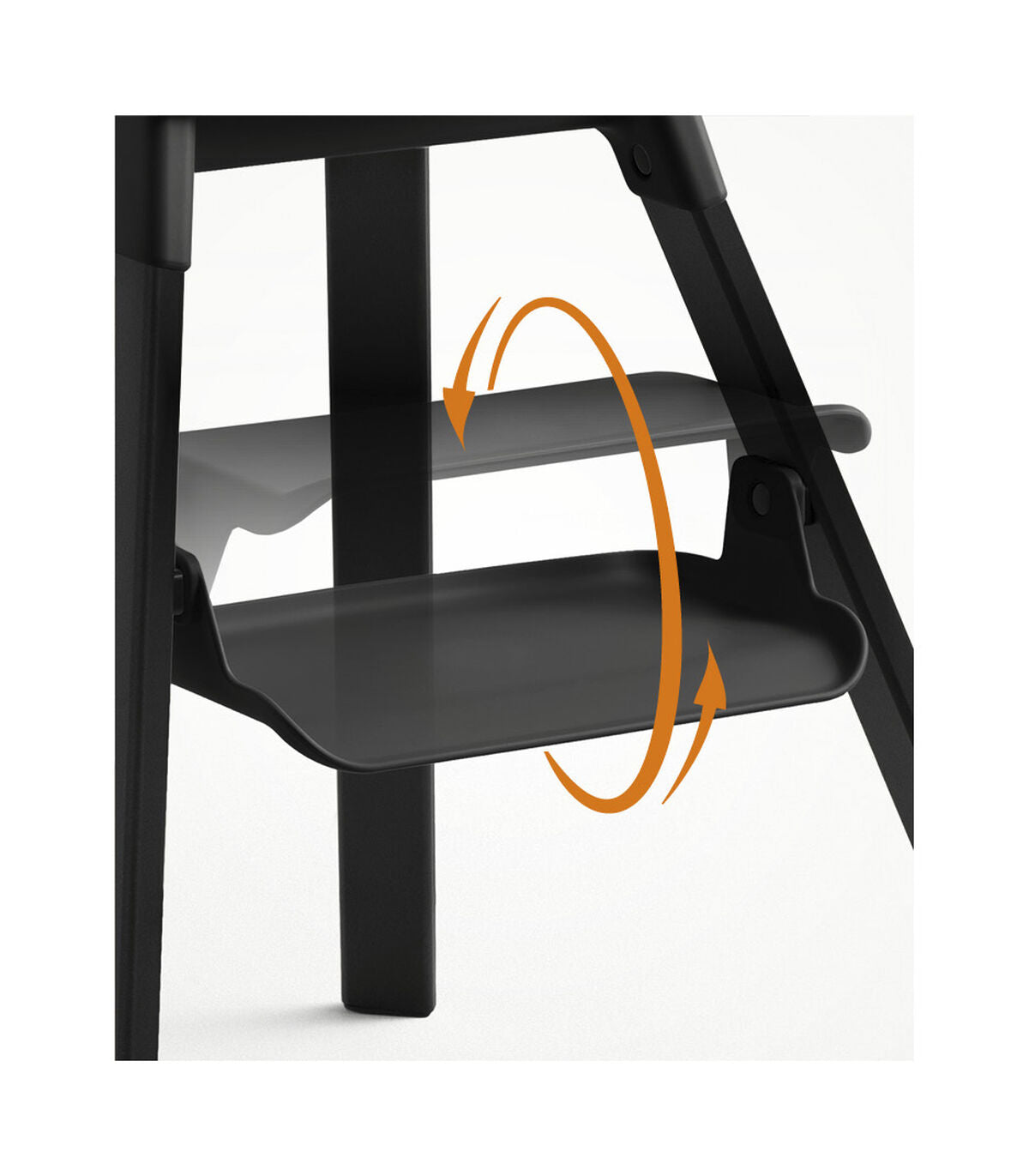 Stokke® Clikk High Chair Midnight Black