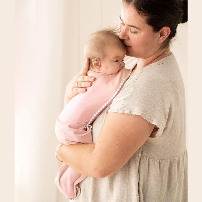 Love To Swaddle UP Cotton Original 1.0 TOG/Moderate - Dusty Pink