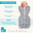 Love To Swaddle UP Cotton Original 1.0 TOG/Moderate - Dusty Pink