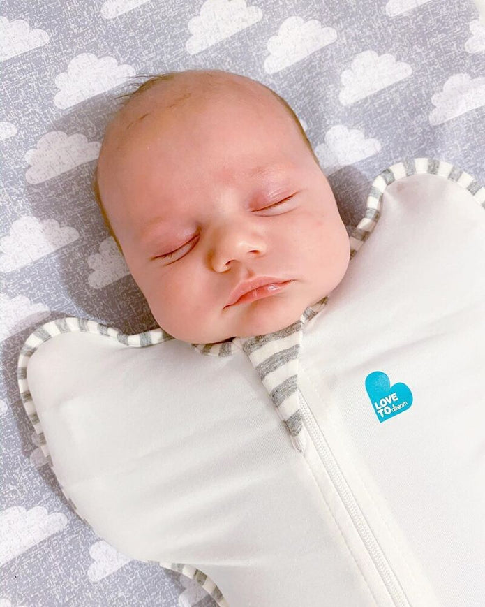 Love To Swaddle UP Cotton Original 1.0 TOG/Moderate - White