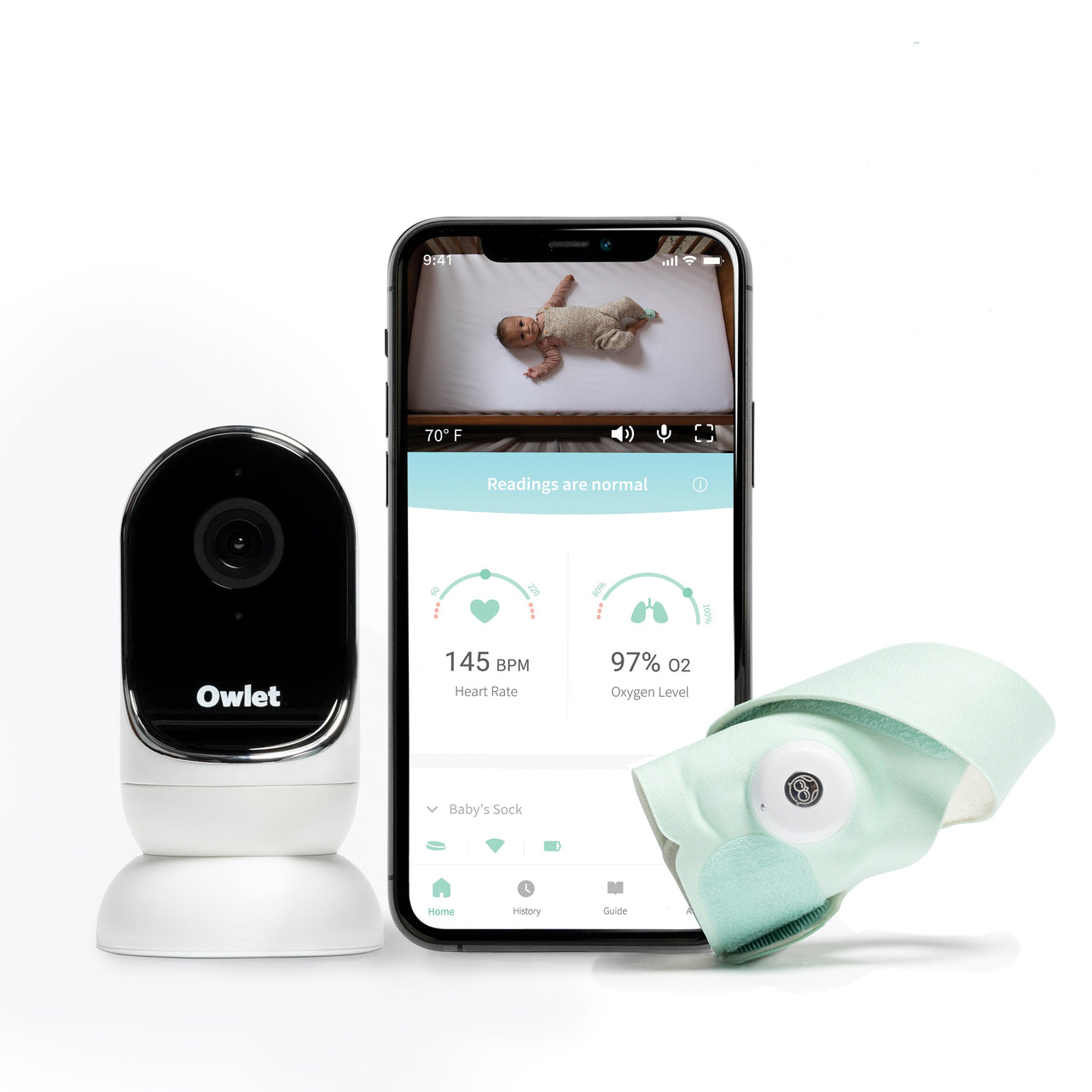 Owlet Monitor Duo Mint