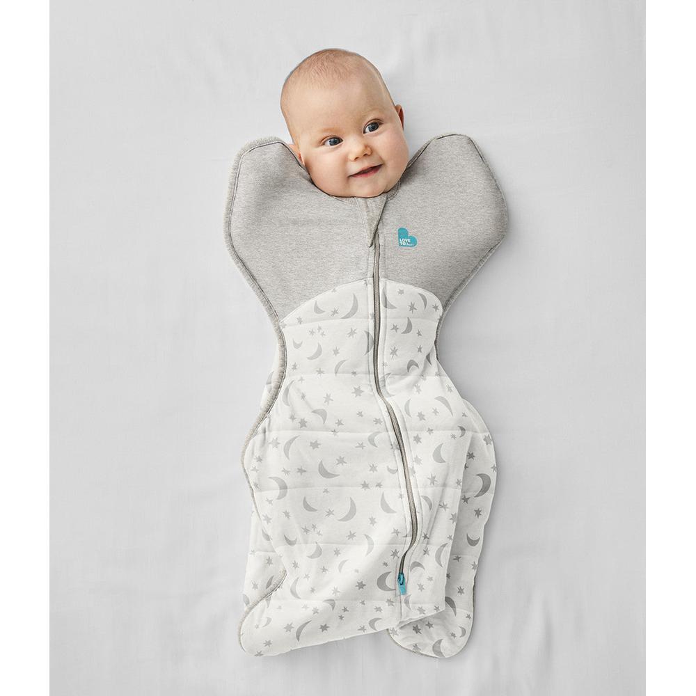 Love To Swaddle UP Cotton Extra Warm 3.5 TOG / Moonlight White