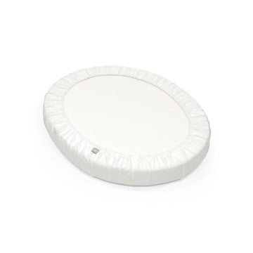 Stokke Sleepi Mini Fitted Sheet V3 White Soft and Cozy Parent Studio
