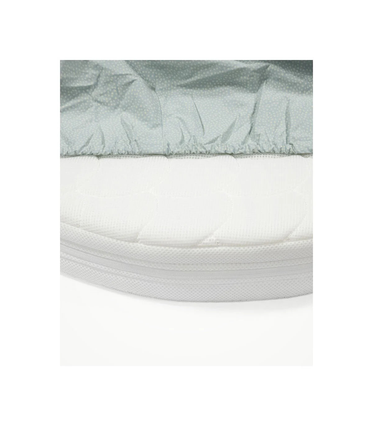 Stokke® Sleepi™ Bed Fitted Sheet V3 Dots Sage NEW