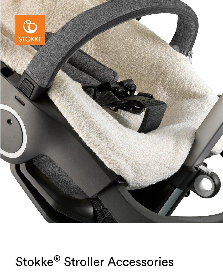 Stokke® Stroller Terry Cloth Cover Cream
