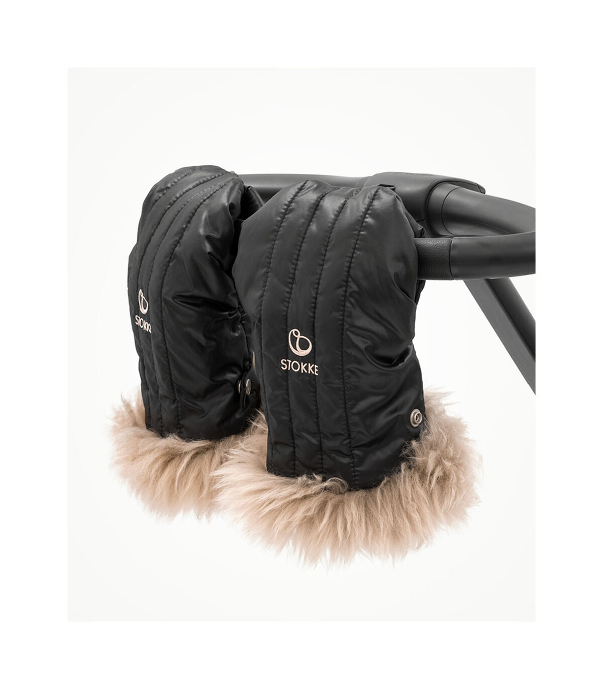 Stokke Stroller Mittens Onyx Black