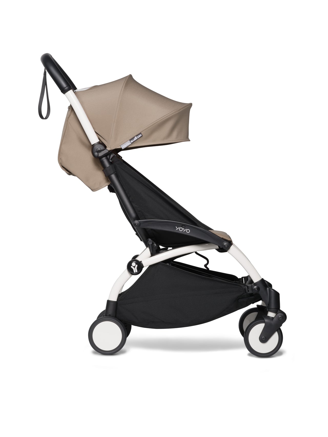 BABYZEN YOYO² 6+ Stroller (White Frame)- Taupe with FREE BACKPACK!