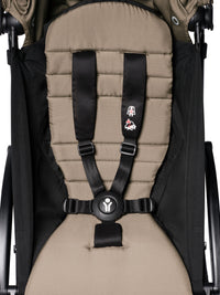Thumbnail for BABYZEN YOYO² 6+ Stroller (White Frame)- Taupe with FREE BACKPACK!