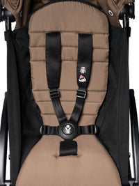 Thumbnail for BABYZEN YOYO² 6+ Stroller (White Frame)- Toffee with FREE BACKPACK!