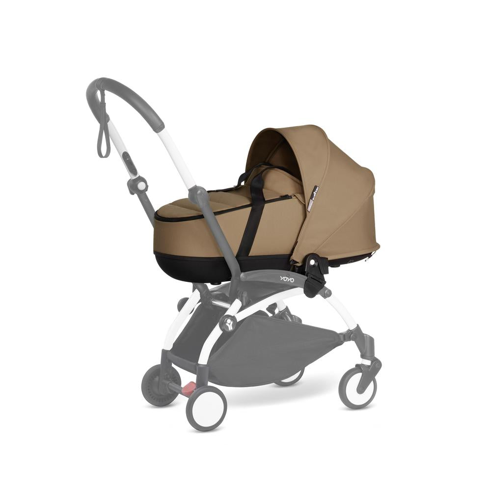 YOYO bassinet - Toffee: Space-Saving Comfort for Your Baby's