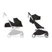 BABYZEN YOYO² (White Frame) Complete with Newborn pack - Black