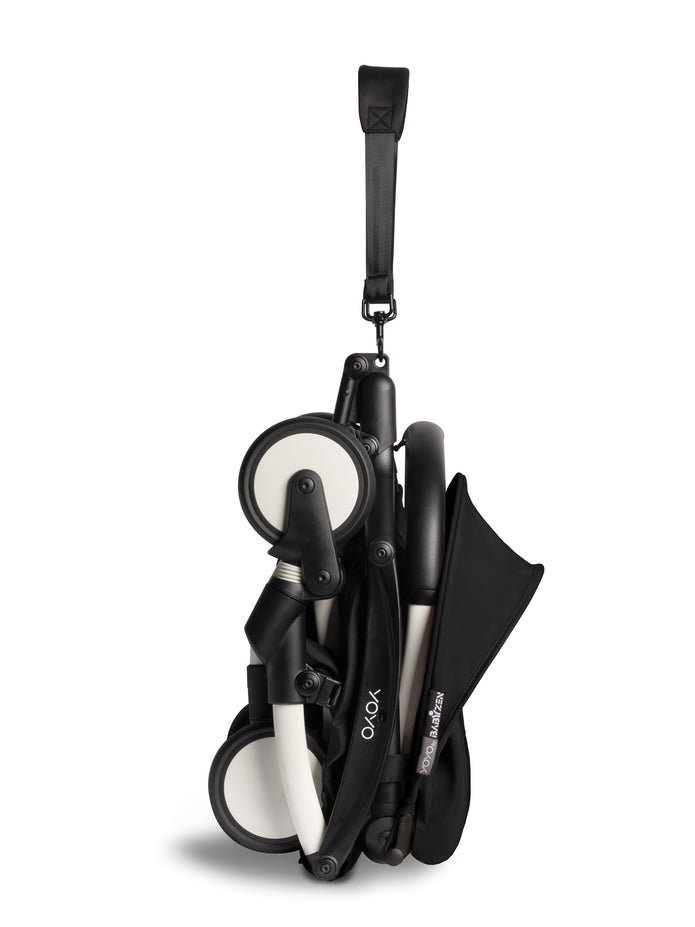 BABYZEN YOYO² (White Frame) Complete with Newborn pack - Black