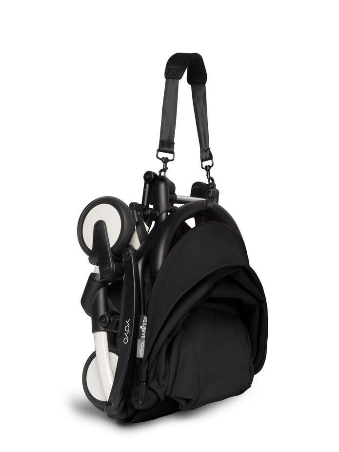 BABYZEN YOYO² (White Frame) Complete with Newborn pack - Black