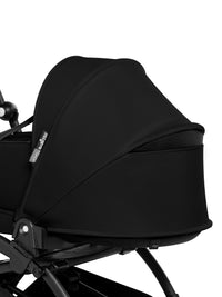 Thumbnail for BABYZEN YOYO² (White Frame) Complete with Bassinet  - Black with FREE 6+ Rain cover
