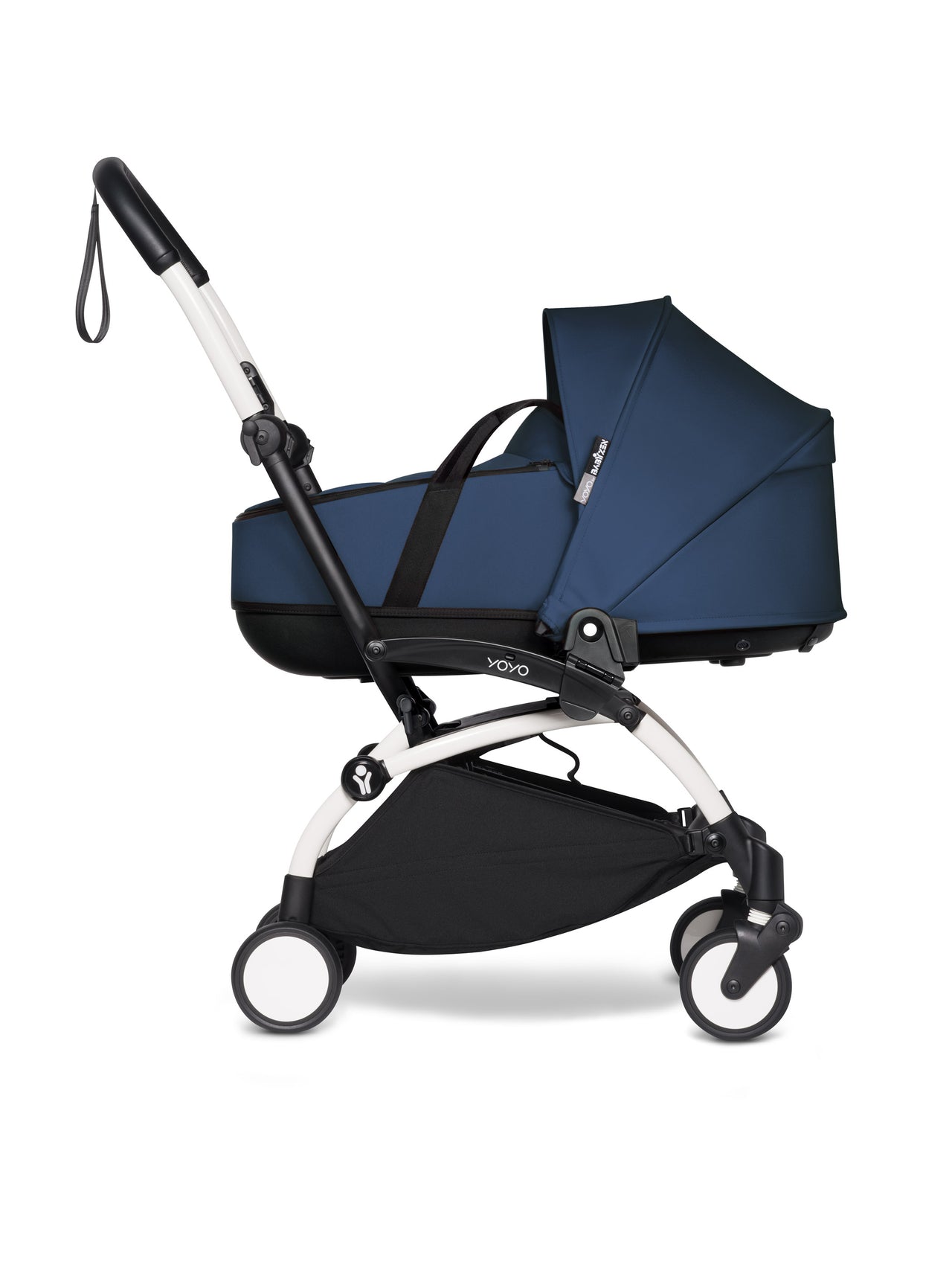 BABYZEN YOYO² (White Frame) Complete with Bassinet - Air France with FREE 6+  Rain Cover