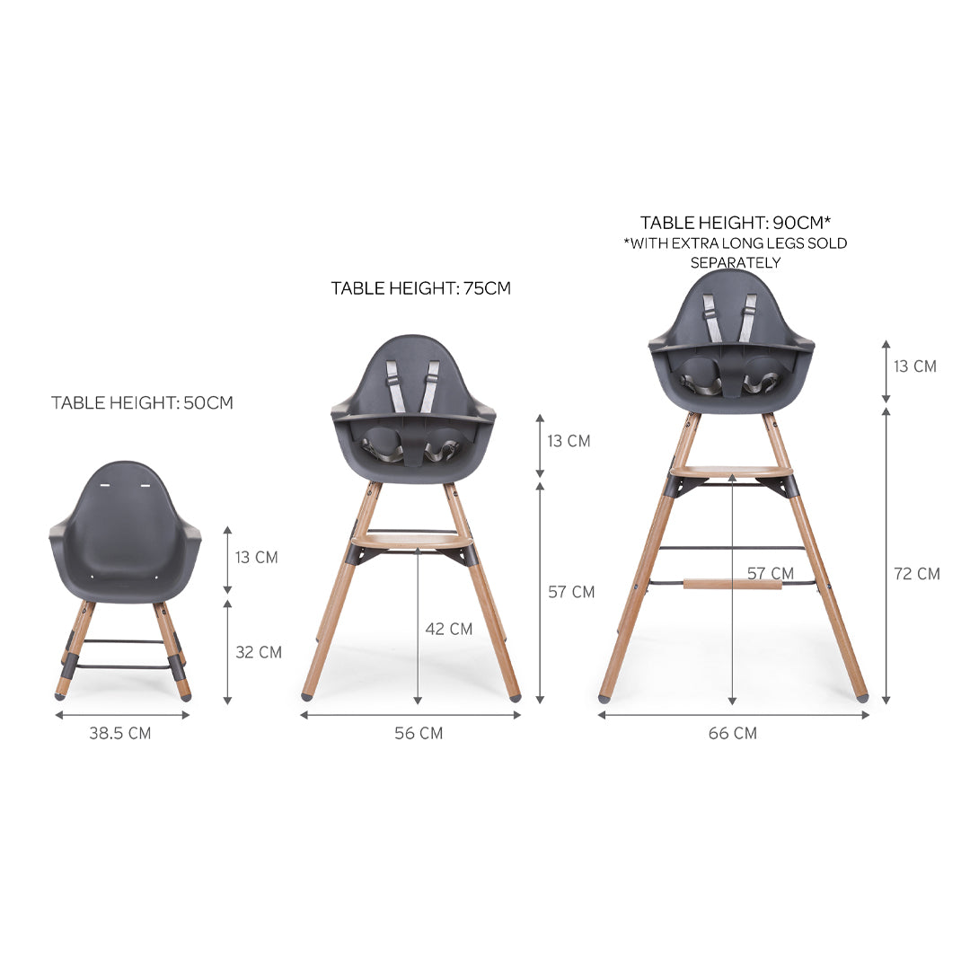 Evolu 2 Chair Natural / Anthracite