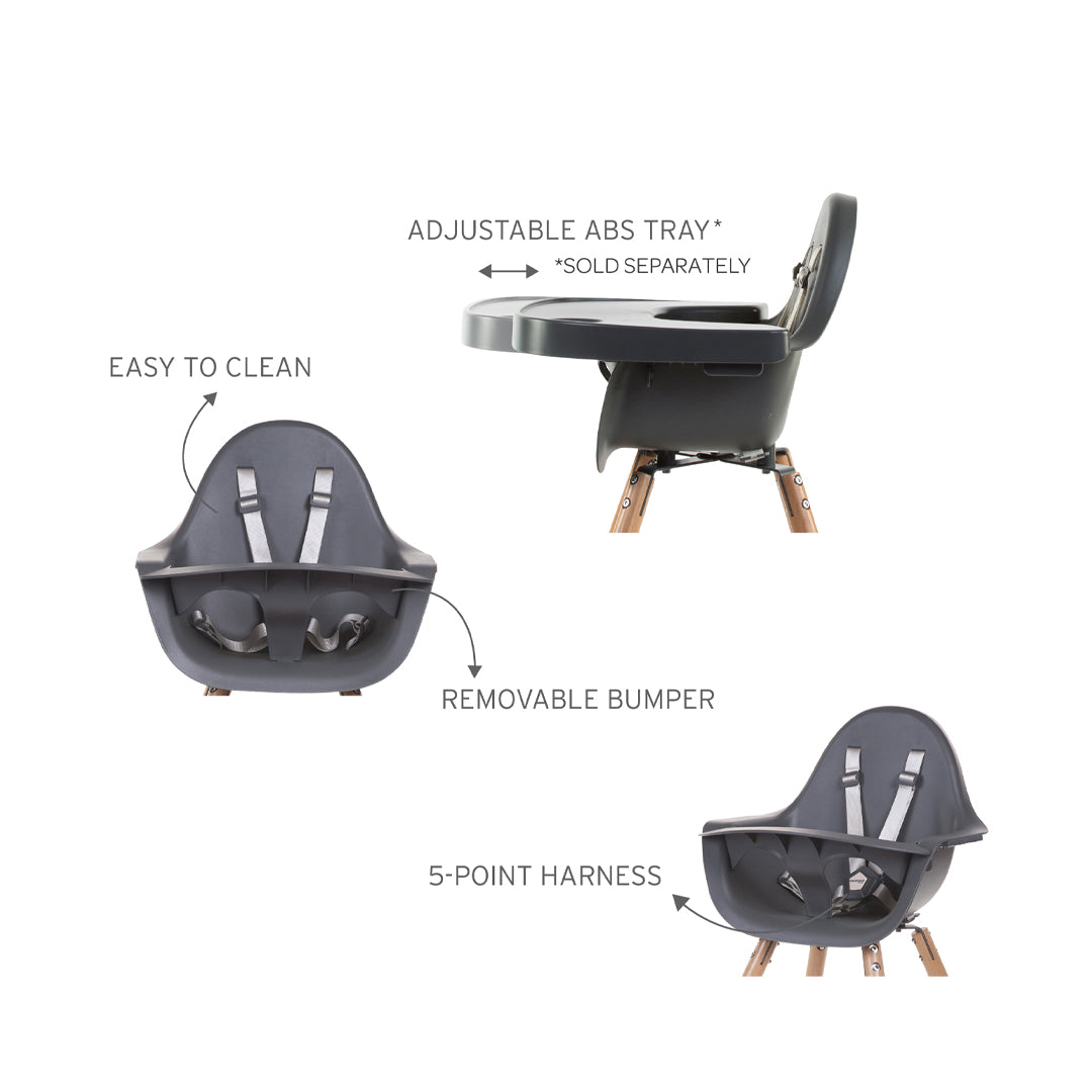 Evolu 2 Chair Natural / Anthracite